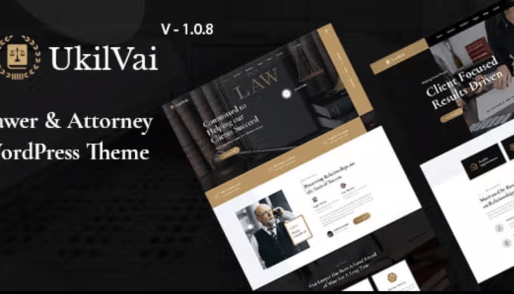 Ukilvai – Lawyer Attorney WordPress Theme