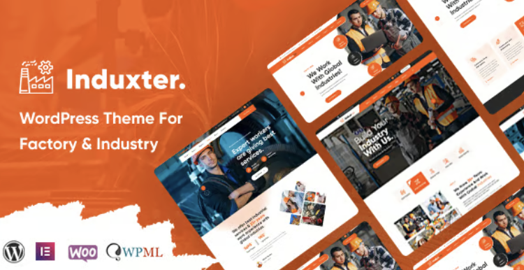 Induxter – Industry And Factory WordPress Theme