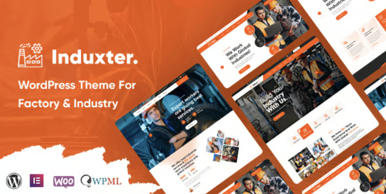 Induxter – Industry And Factory WordPress Theme