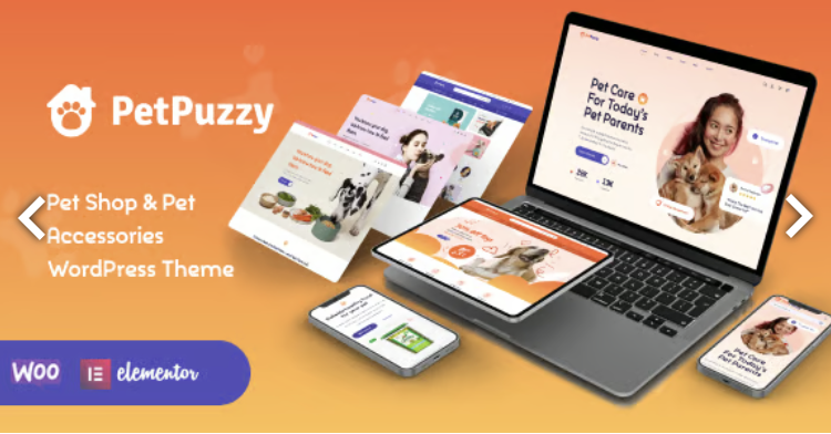 PetPuzzy – Pet Shop WooCommerce Theme