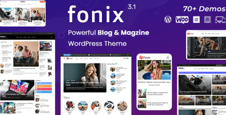 Fonix | Newspaper Magazine WordPress Theme