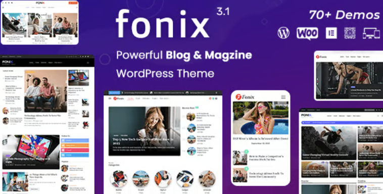 Fonix | Newspaper Magazine WordPress Theme