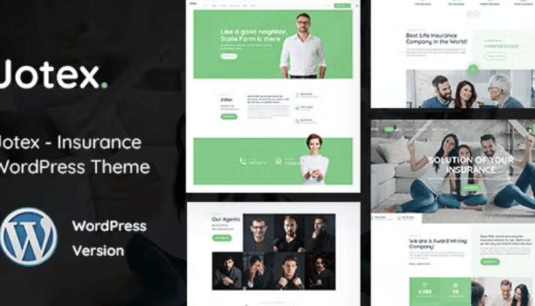 Jotex – Insurance WordPress Theme