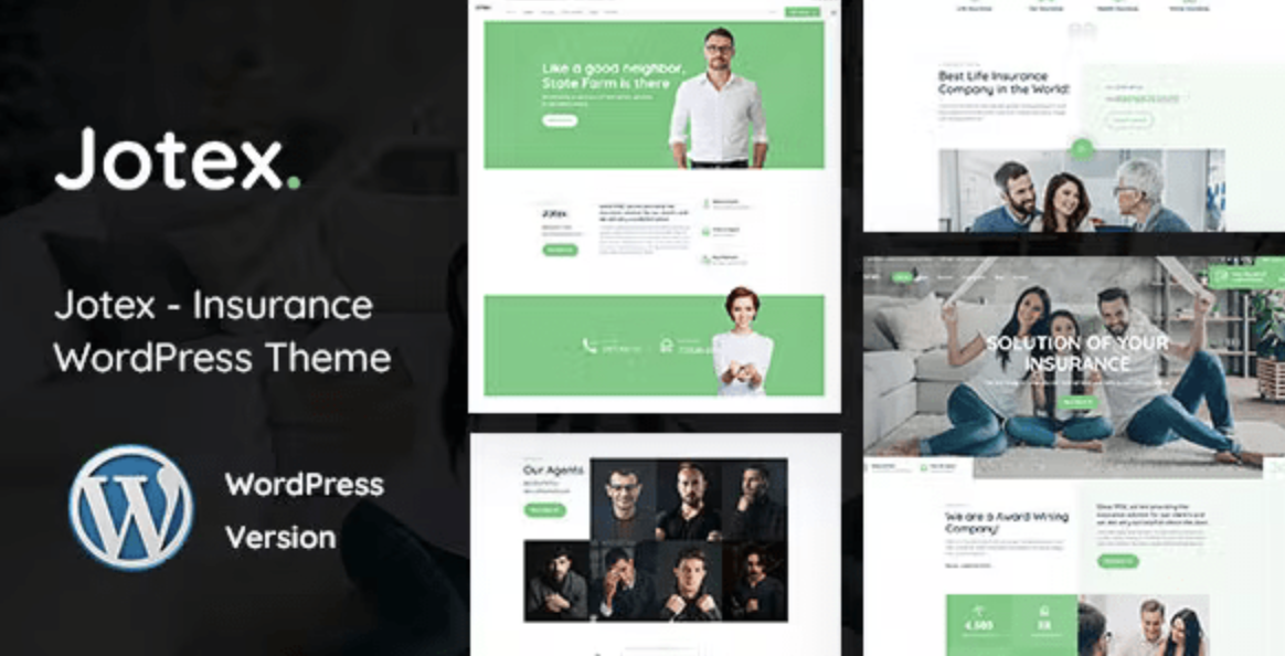 Jotex – Insurance WordPress Theme