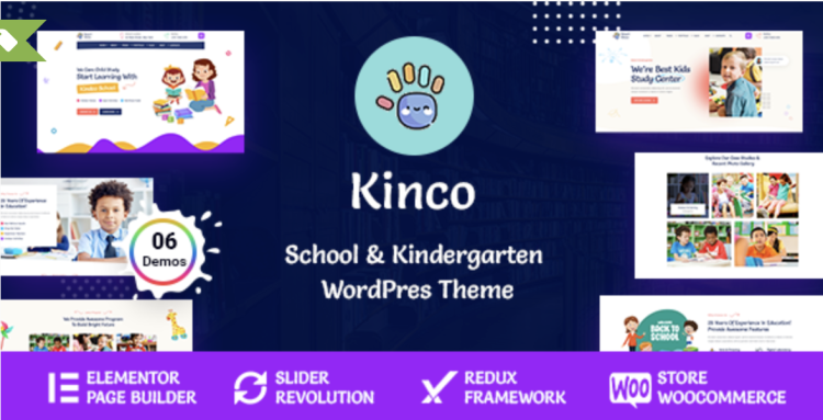 Kinco – School Kindergarten WordPress Theme