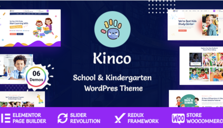 Kinco – School Kindergarten WordPress Theme