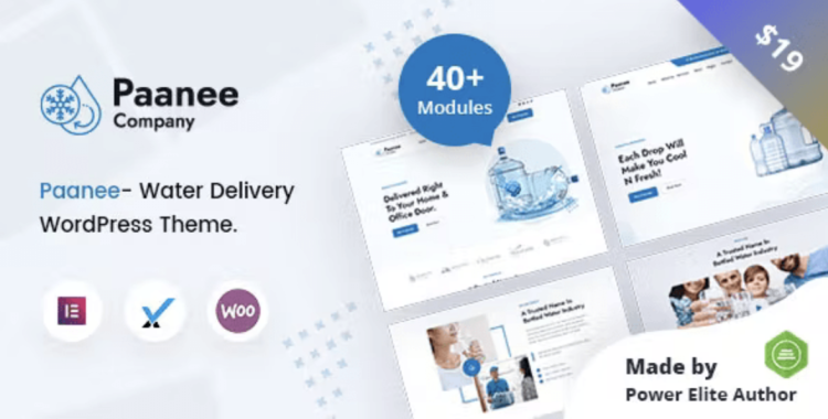 Paanee – Drinking Water Delivery WordPress Theme