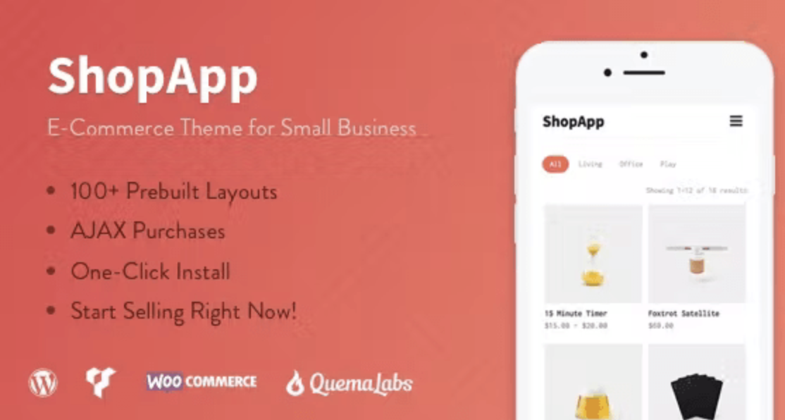 ShopApp – WordPress Theme for Small Business