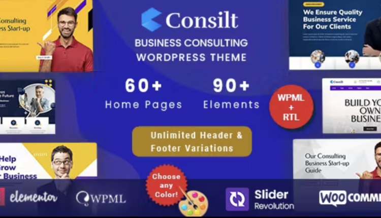 Consilt – Business Consulting WordPress