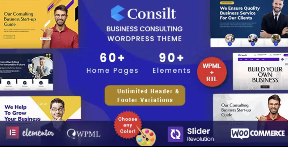 Consilt – Business Consulting WordPress