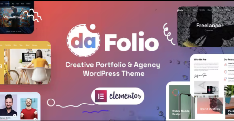 Dafolio – A Portfolio WordPress Theme