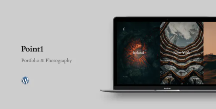 Point1 – Creative Portfolio & Photography WordPress Theme