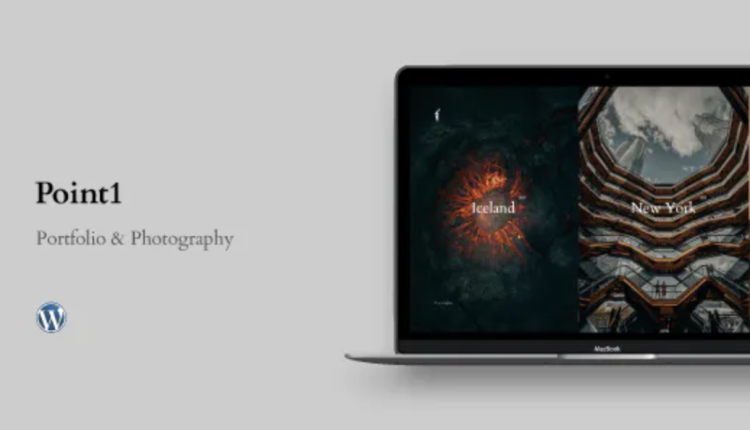 Point1 – Creative Portfolio & Photography WordPress Theme
