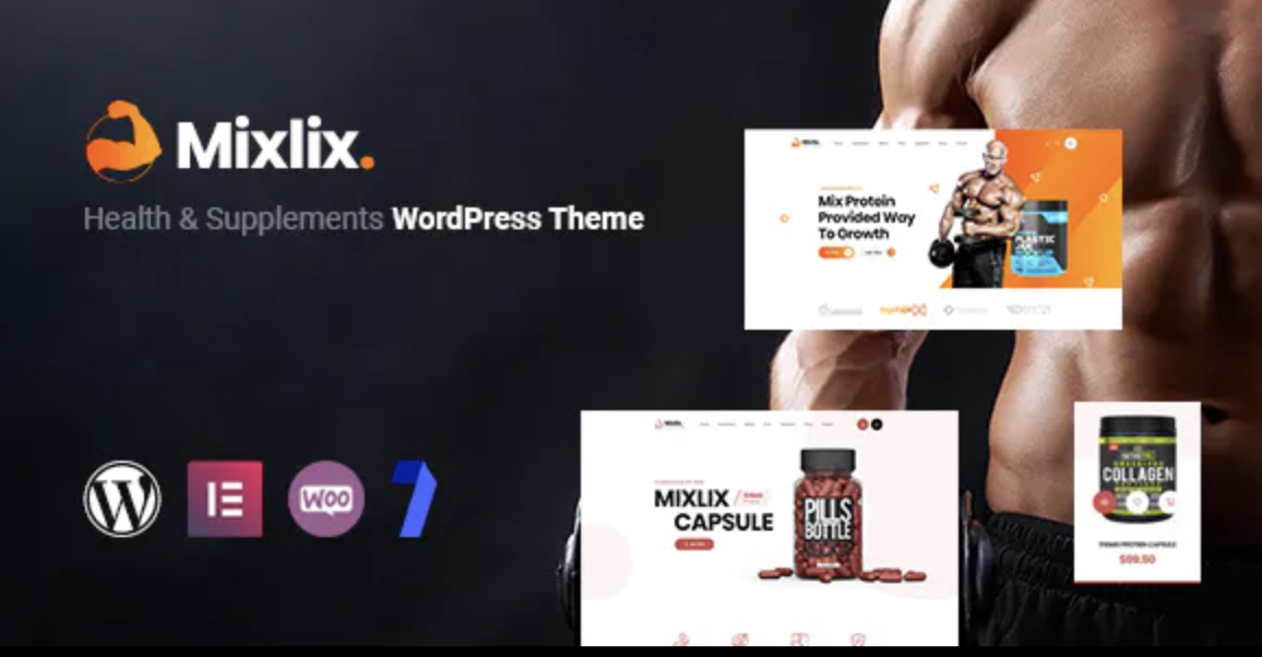 Mixlix - Health & Supplement WordPress theme 2 Mixlix - Health & Supplement WordPress theme