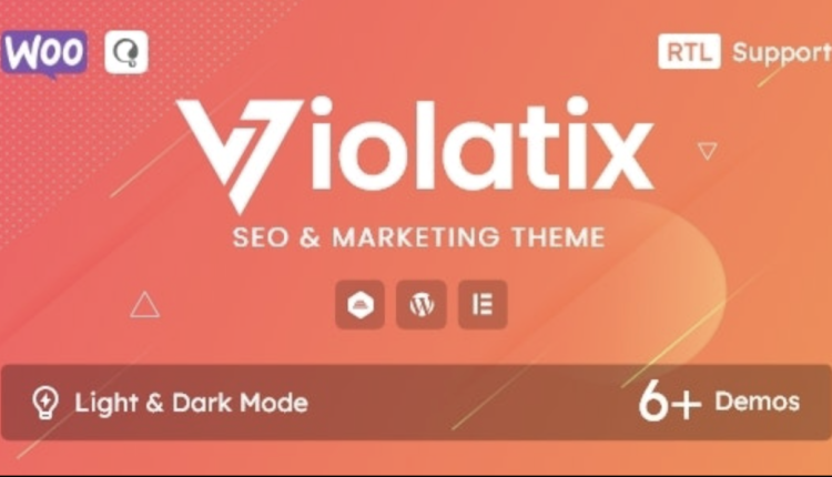 Violatix – SEO & Marketing WordPress Theme