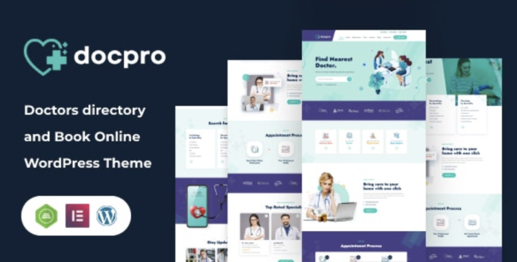 Docpro – Doctors directory WordPress Theme