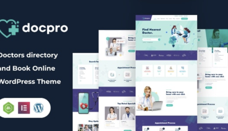 Docpro – Doctors directory WordPress Theme