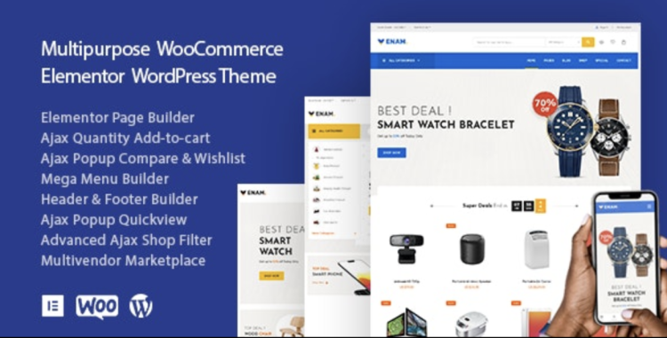 Venam – Elementor AJAX WooCommerce Ecommerce Theme