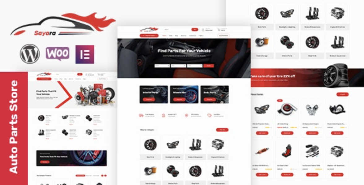 Sayara - Auto Parts Store WooCommerce WordPress Theme 2 Sayara - Auto Parts Store WooCommerce WordPress Theme