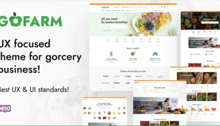 Gofarm – Grocery WooCommerce WordPress Theme