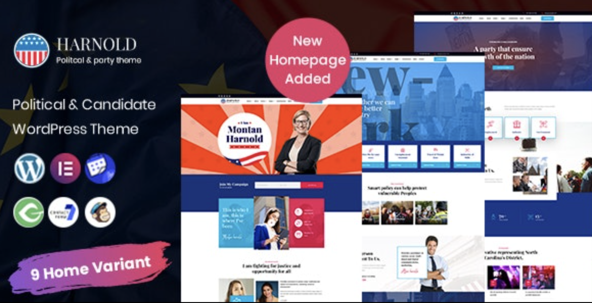 Harnold – Political WordPress Theme 2 Harnold – Political WordPress Theme