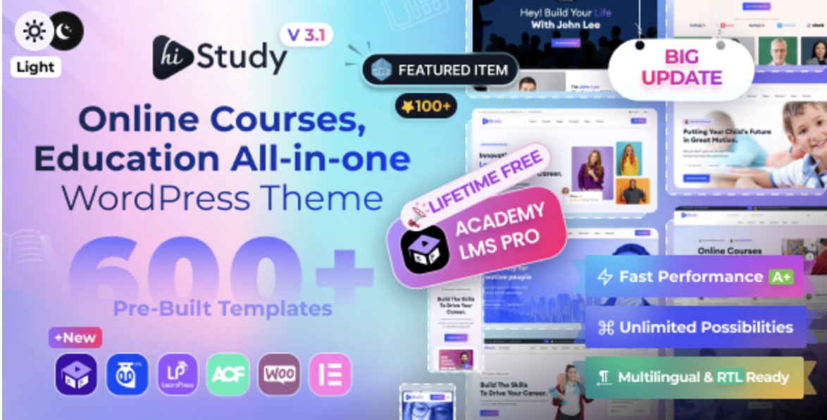 Education WordPress Theme | HiStudy 2 Education WordPress Theme | HiStudy