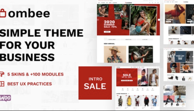 Ombee – Multipurpose and Fashional WooCommerce Theme