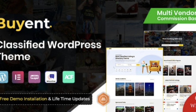 Buyent – Classified WordPress Theme
