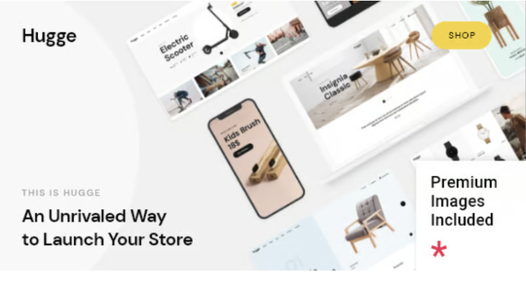 Hugge – Elementor WooCommerce Theme