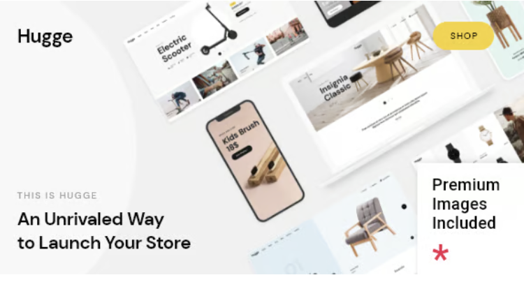 Hugge – Elementor WooCommerce Theme