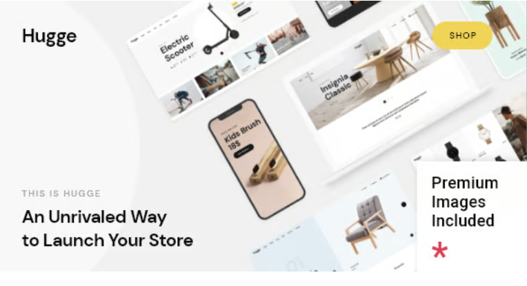 Hugge – Elementor WooCommerce Theme