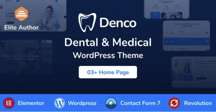 Denco – Dental Medical WordPress Theme