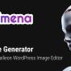 Antimena – AI Image Generator Add-on For Palleon WordPress Image Editor