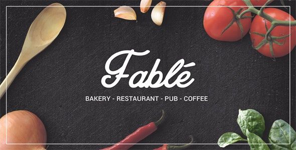 Fable – Restaurant Bakery Cafe Pub WordPress Theme 2 Fable – Restaurant Bakery Cafe Pub WordPress Theme