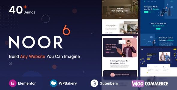 Noor – Minimal Multi-Purpose WordPress Theme/ AMP & RTL