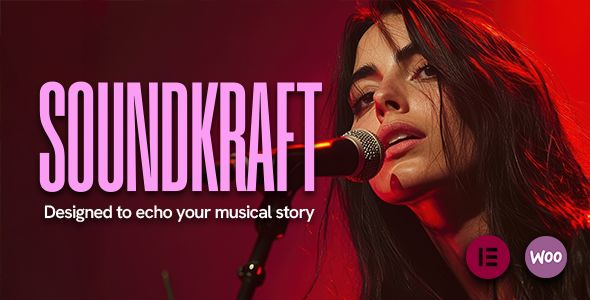 Soundkraft – A Complete Music WordPress Theme for Record Labels and Artists