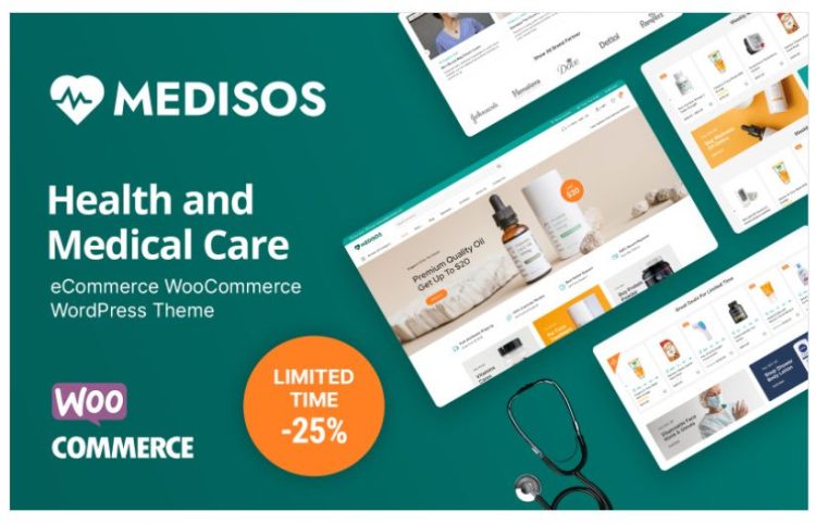 Medisos – Pharmacy and Drug and Medical WooCommerce Theme