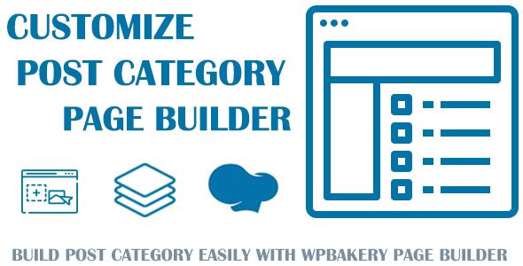 Customize Post Categories for WPBakery Page Builder