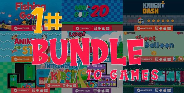 Game Bundle 1 – HTML5 Mobile Game