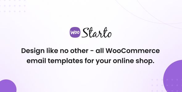 Starto – WooCommerce Responsive Email Template