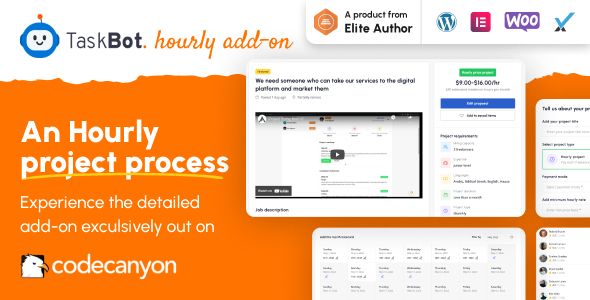 Taskbot addon – An Hourly Project Posting Extension
