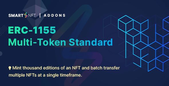 Smart NFT - ERC 1155 (Multi-token standard addons)