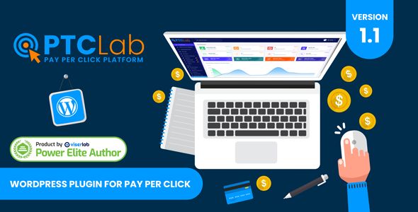 PTCLab – Pay Per Click WordPress Plugin