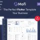 Mofi – Multipurpose Flutter Admin Panel Dashboard Template | Flutter UI Kit