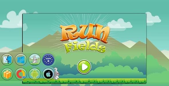 Run Fields Game Template