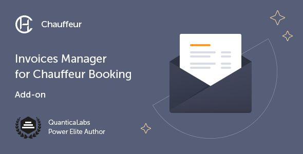 Invoices Add-on - Chauffeur Taxi Booking System