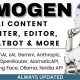Aiomatic – Automatic AI Content Writer Editor, GPT-3 GPT-4, ChatGPT ChatBot AI Toolkit