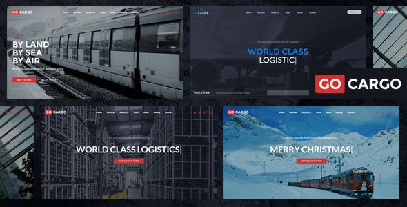 GoCargo – Freight, Logistics Transportation WordPress Theme