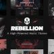 Rebellion – Theme for Music Bands & Record Labels