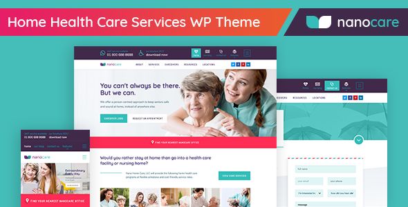Home Health Care/ Medical Care WordPress Theme – NanoCare